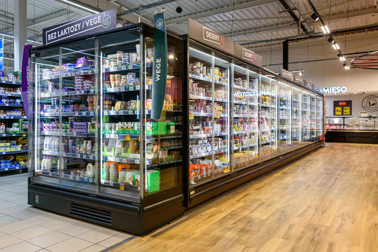 Regał chłodniczy Garmo - realizacja