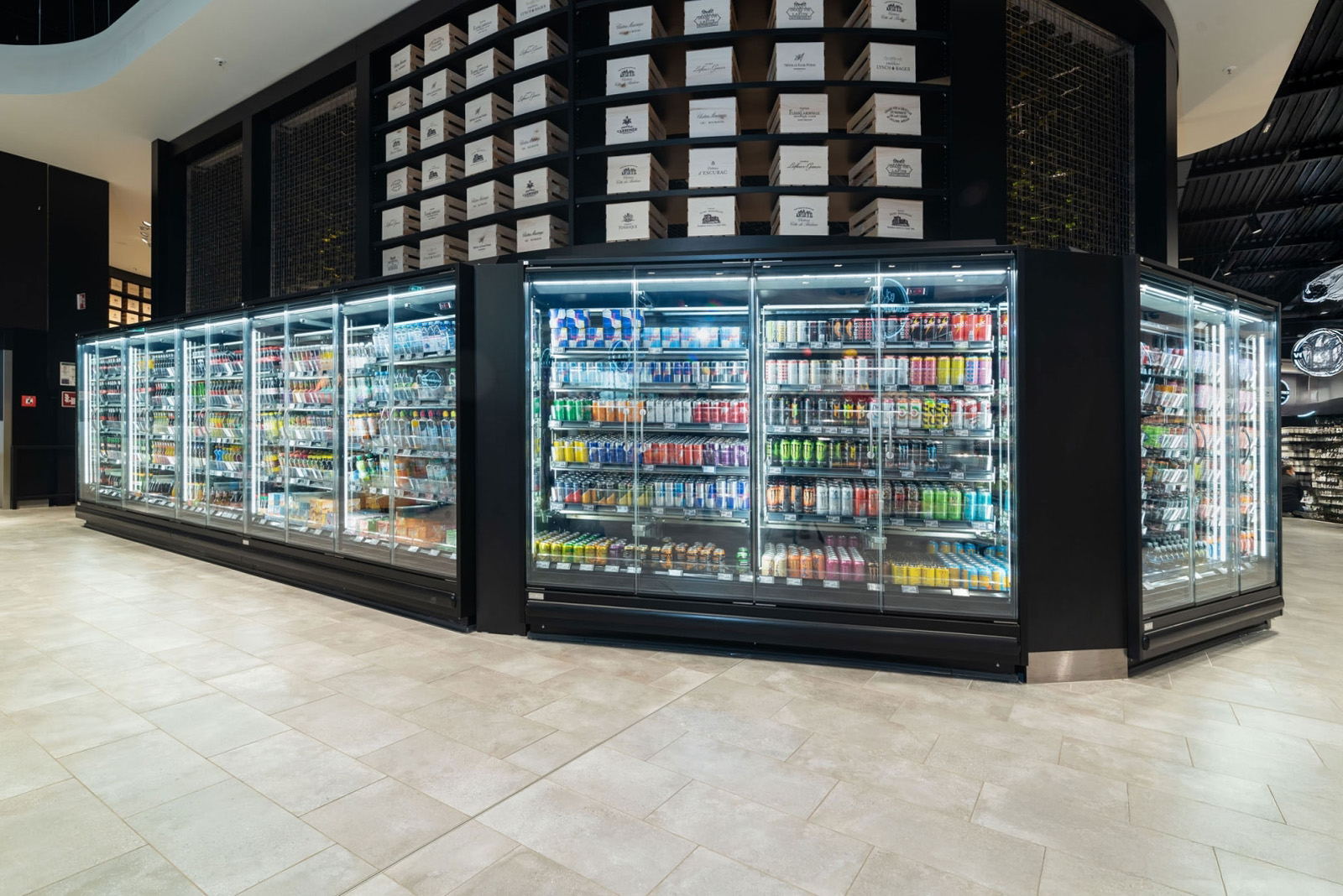 Regał chłodniczy Gerlach - realizacja