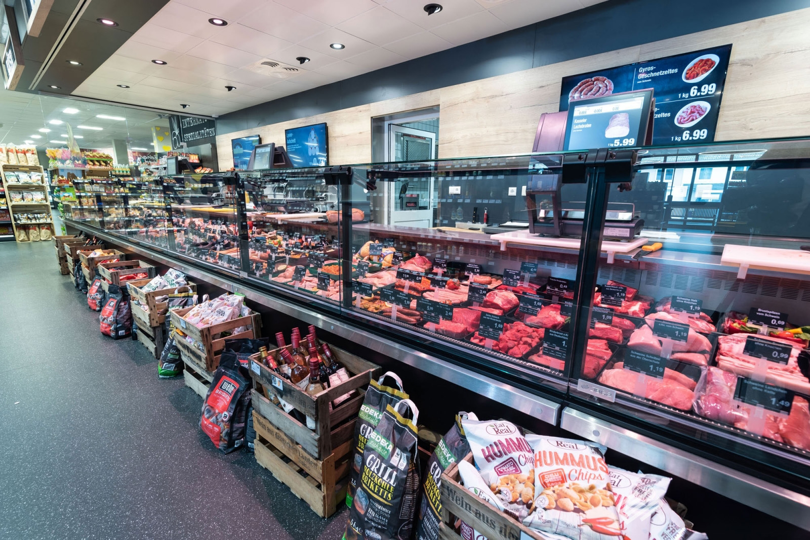 lada chłodnicza Grazia - realizacja w sklepie