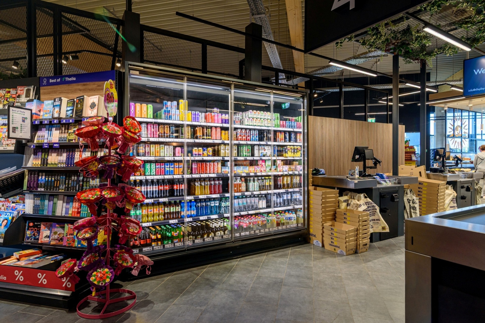 Regał chłodniczy Iberg - realizacja