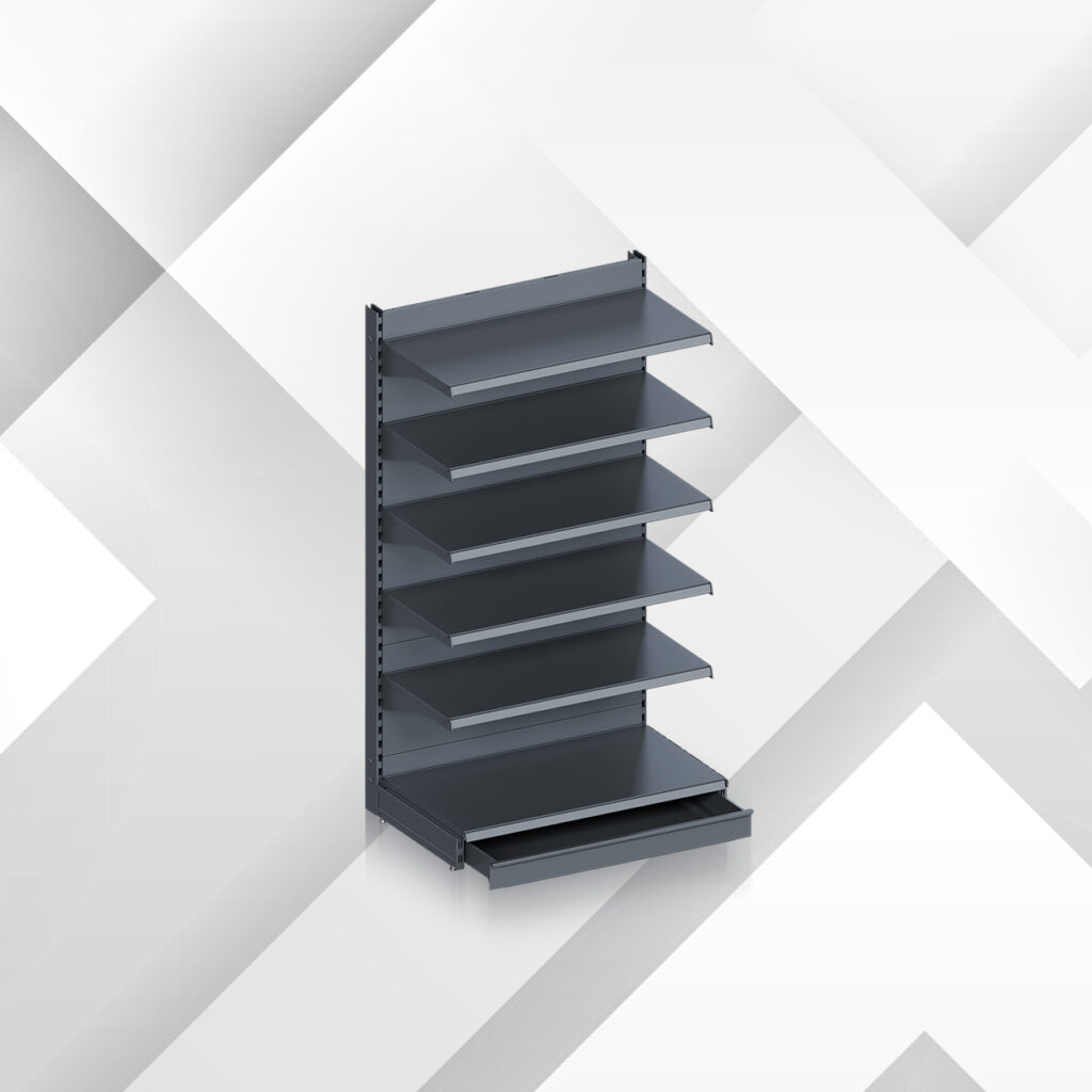 Regał metalowy od Modern Expo